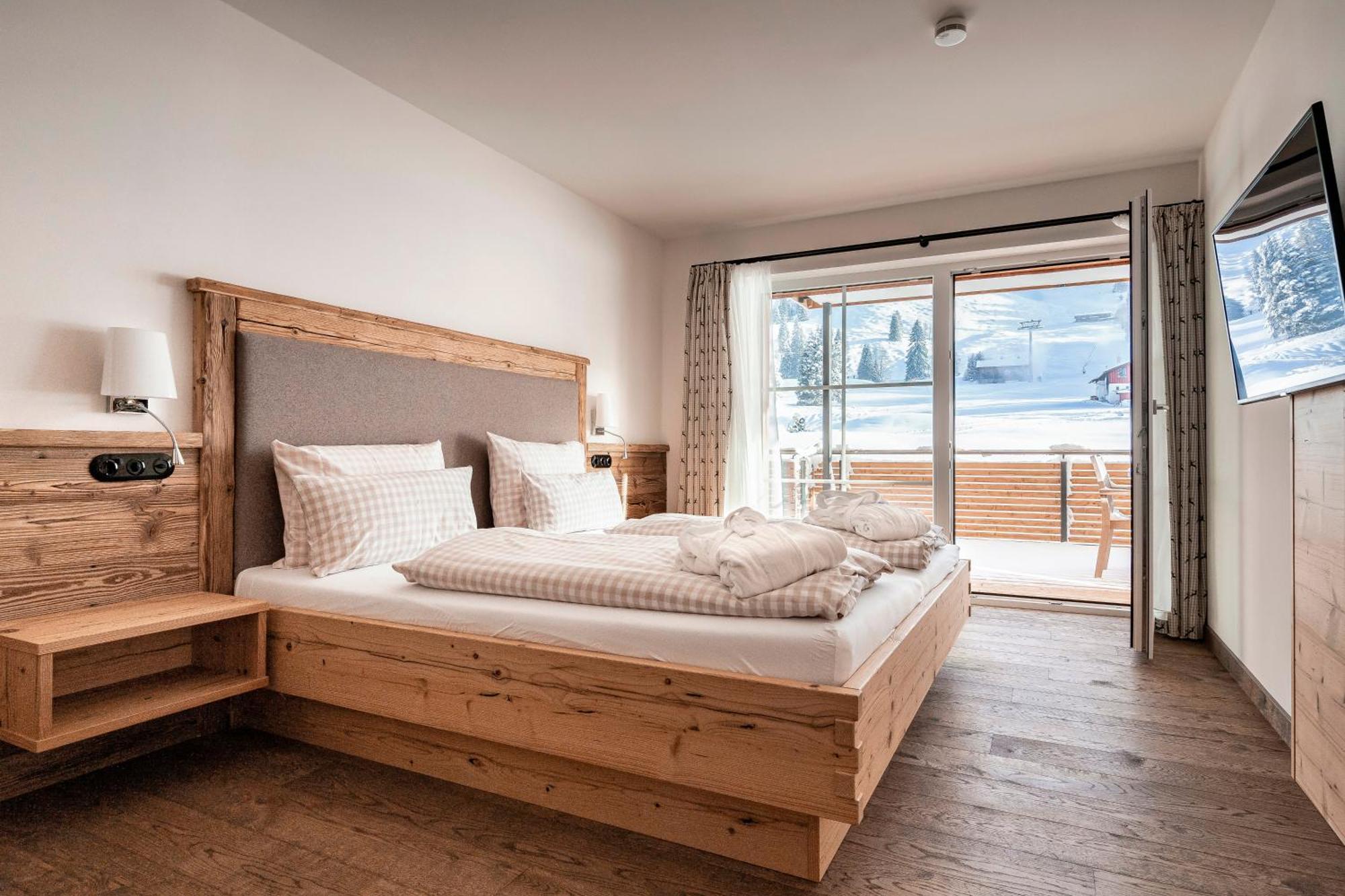 Alpin Lodges - Moderne Appartements Mit Zugang Zu 3000 Qm Spa Panoramahotel Oberjoch Bad Hindelang Exterior foto